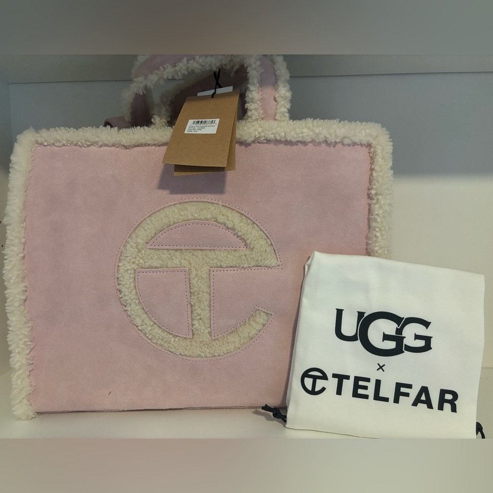 PINK UGG X TELFAR BAG